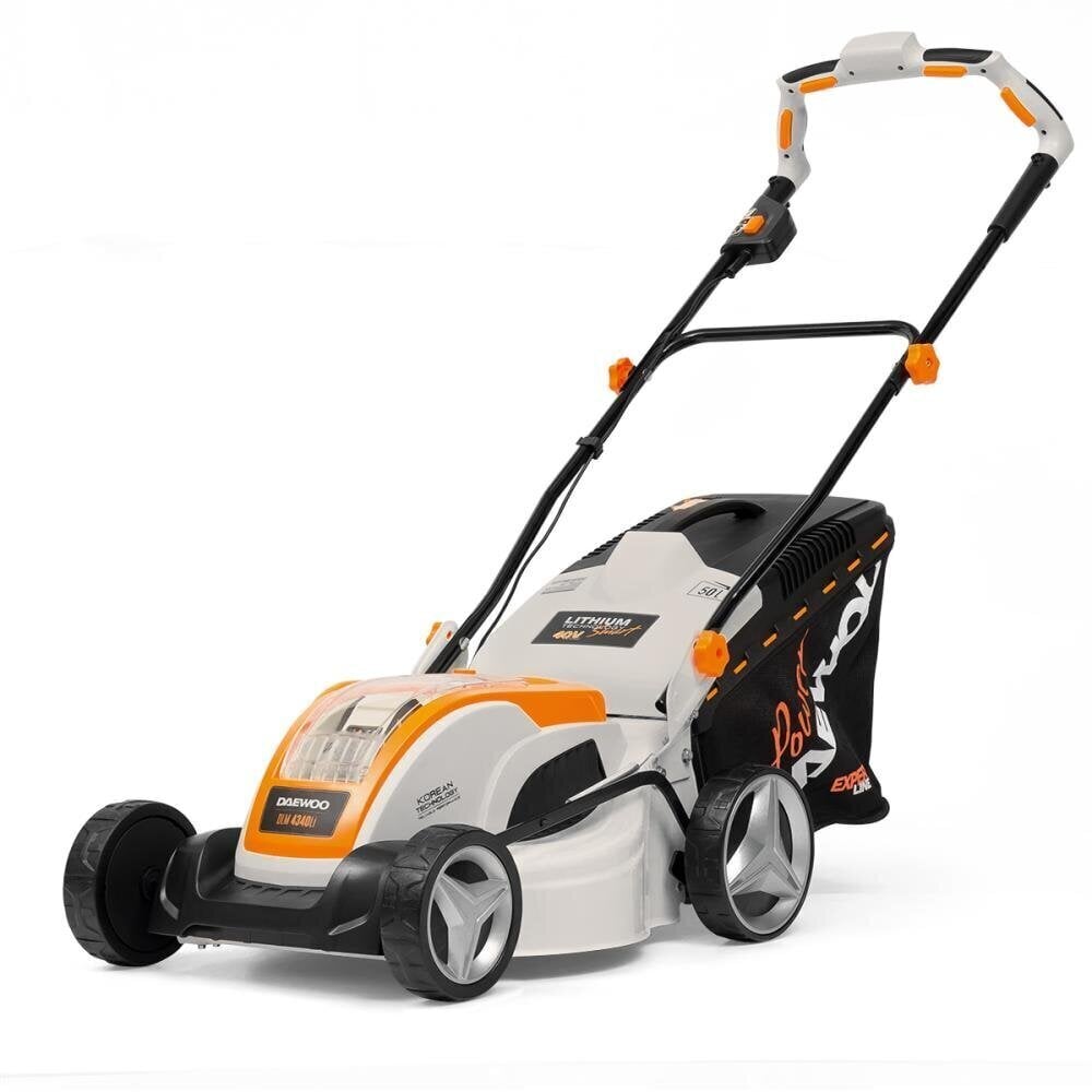 LAWN MOWER CORDLESS 41CM 40V/DLM 4340LI DAEWOO цена и информация | Muruniidukid | kaup24.ee