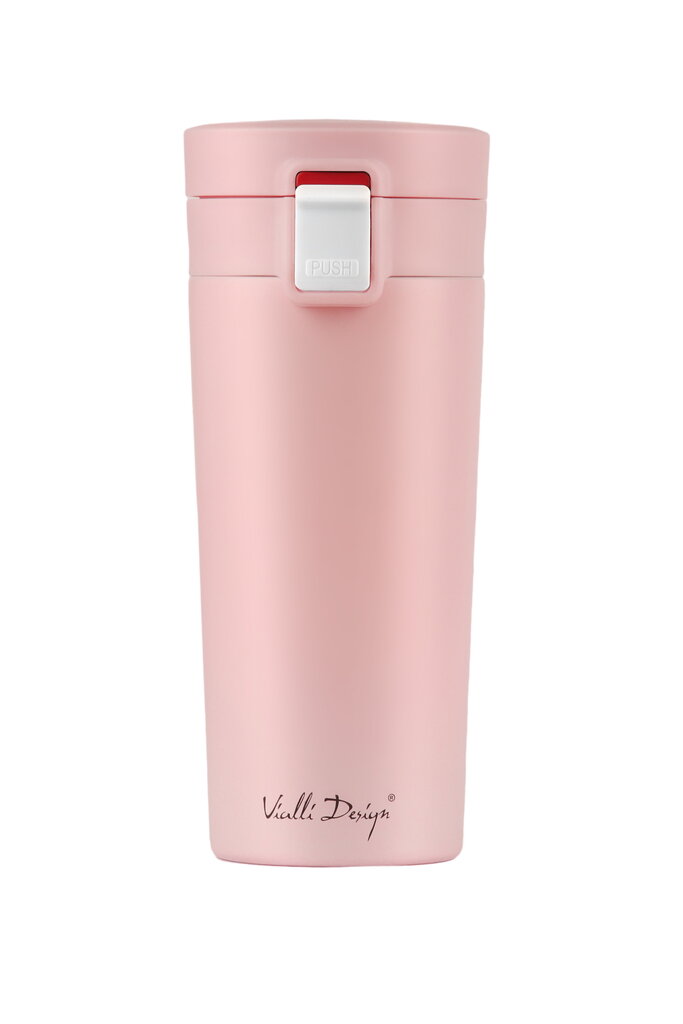 Vialli Design termostass Fuori, 400 ml, roosa hind ja info | Termosed, termostassid | kaup24.ee