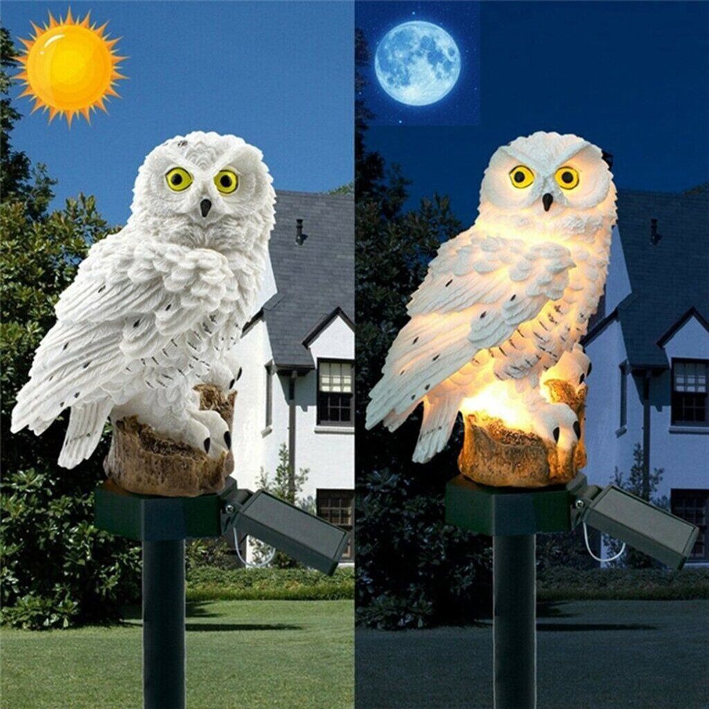 Solar LED valgusti Owl цена и информация | Aia- ja õuevalgustid | kaup24.ee