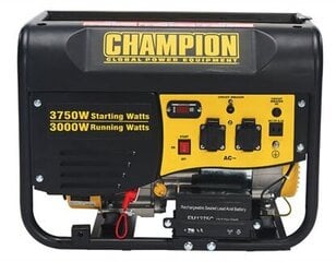 Бензиновый генератор Champion мощностью 3500 Вт цена и информация | Электрогенераторы | kaup24.ee