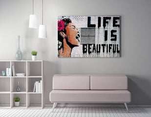 Reproduktsioon Life is Beautiful hind ja info | Seinapildid | kaup24.ee