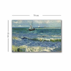 Reproduktsioon The Sea at Les Saintes-Maries-de-la-Mer hind ja info | Seinapildid | kaup24.ee