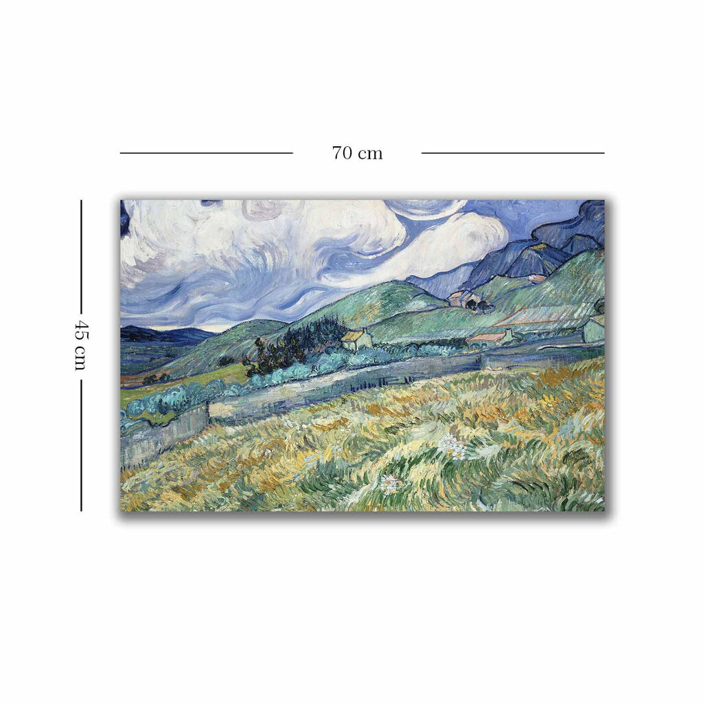 Reproduktsioon Mountain Landscape behind the Saint Paul Hospital цена и информация | Seinapildid | kaup24.ee