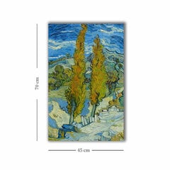 Reproduktsioon The Poplars at Saint-Rémy цена и информация | Картины, живопись | kaup24.ee