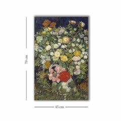 Reproduktsioon Bouquet of Flowers in a Vase hind ja info | Seinapildid | kaup24.ee