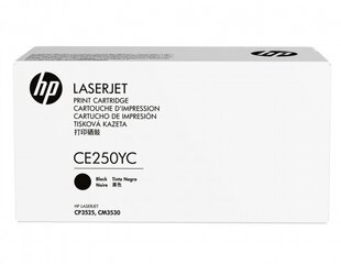 Kassett laserprinterile HP nr.504 (CE250Y), must, 5000 lk. цена и информация | Картриджи и тонеры | kaup24.ee