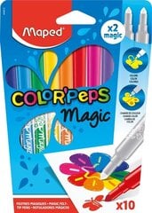 Viltpliiatsid Colorpeps Magic, 8 + 2 цена и информация | Принадлежности для рисования, лепки | kaup24.ee