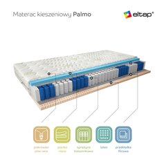 Матрас NORE Palmo Aloevera, 200x200 см цена и информация | Матрасы | kaup24.ee