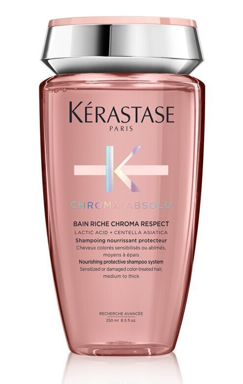 Toitev šampoon värvitud juustele Kerastase Bain Chroma Absolu Riche 250 ml hind ja info | Šampoonid | kaup24.ee