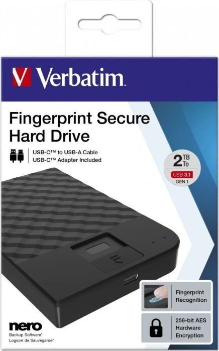Verbatim 53651 hind ja info | Välised kõvakettad (SSD, HDD) | kaup24.ee