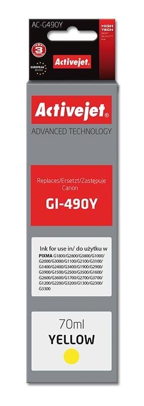 Kassett laserprinteritele Activejet AC-G490Y hind ja info | Laserprinteri toonerid | kaup24.ee