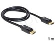 Delock DisplayPort, 1 m hind ja info | Kaablid ja juhtmed | kaup24.ee