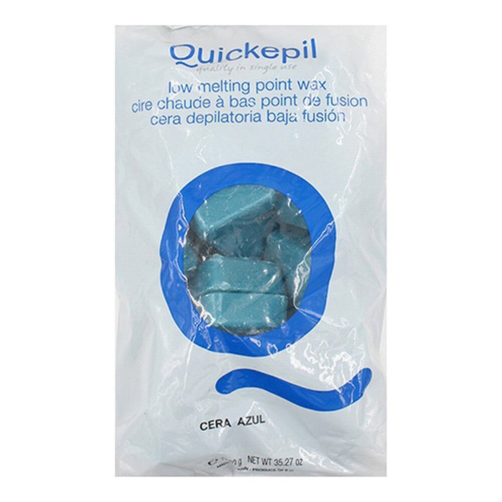 Depilatsioonivaha Quickepil Hot Wax Blue, 1 kg hind ja info | Depileerimisvahendid | kaup24.ee