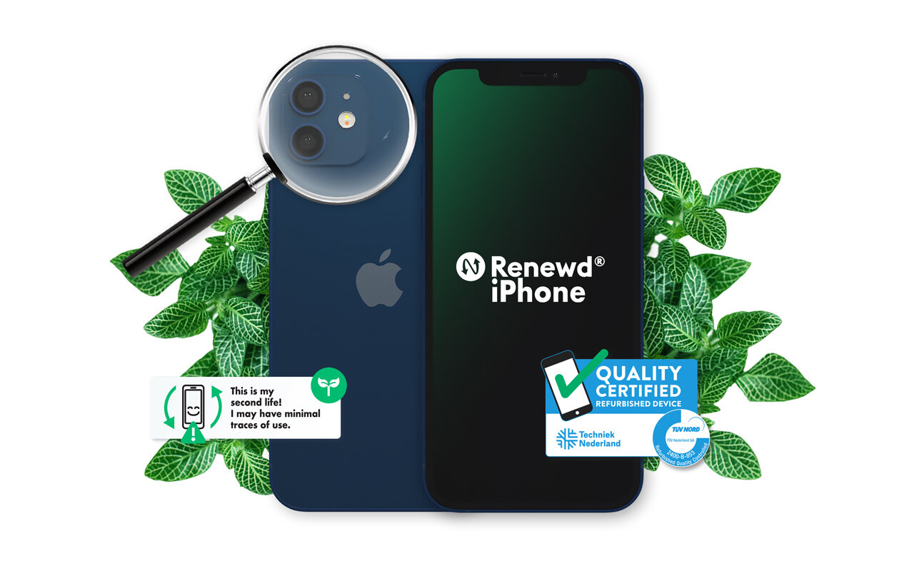 Renewd® iPhone 12 64GB RND-P19764 Blue цена и информация | Telefonid | kaup24.ee