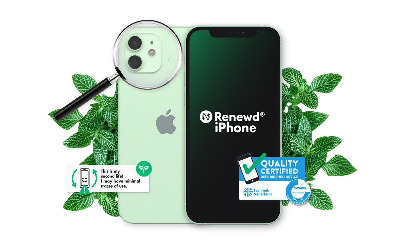 Renewd® iPhone 12 64GB Green hind ja info | Telefonid | kaup24.ee