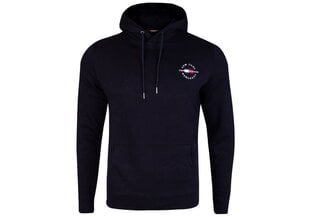 Meeste pluus Tommy Hilfiger CIRCLE CHEST CORP HOODY, tumesinine W0MW18368 DW5 цена и информация | Мужские футболки | kaup24.ee