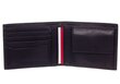 Meeste rahakott TOMMY HILFIGER TH DOWNTOWN CC AND COIN, must AM0AM07294 BDS цена и информация | Meeste rahakotid | kaup24.ee