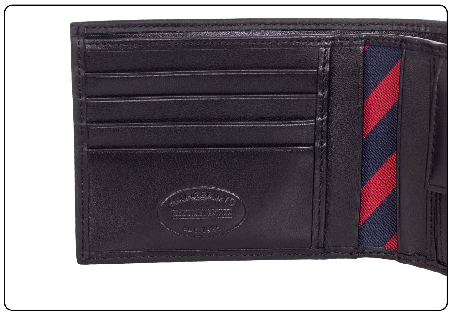 Meeste rahakott Tommy Hilfiger JOHNSON CC AND COIN POCKET BLACK AM0AM00659 002 35701 цена и информация | Meeste rahakotid | kaup24.ee