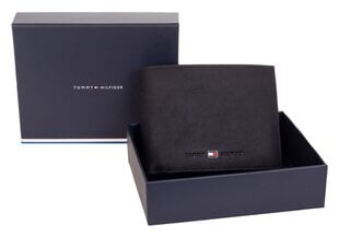 Мужской кошелек Tommy Hilfiger JOHNSON CC AND COIN POCKET BLACK AM0AM00659 002 35701 цена и информация | Мужские кошельки | kaup24.ee