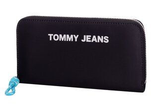 Женский кошелек Tommy Hilfiger TJW NAUTICAL MIX LRG WALLET NYL BLACK AW0AW08414 0F4 37521 цена и информация | Женские кошельки, держатели для карточек | kaup24.ee