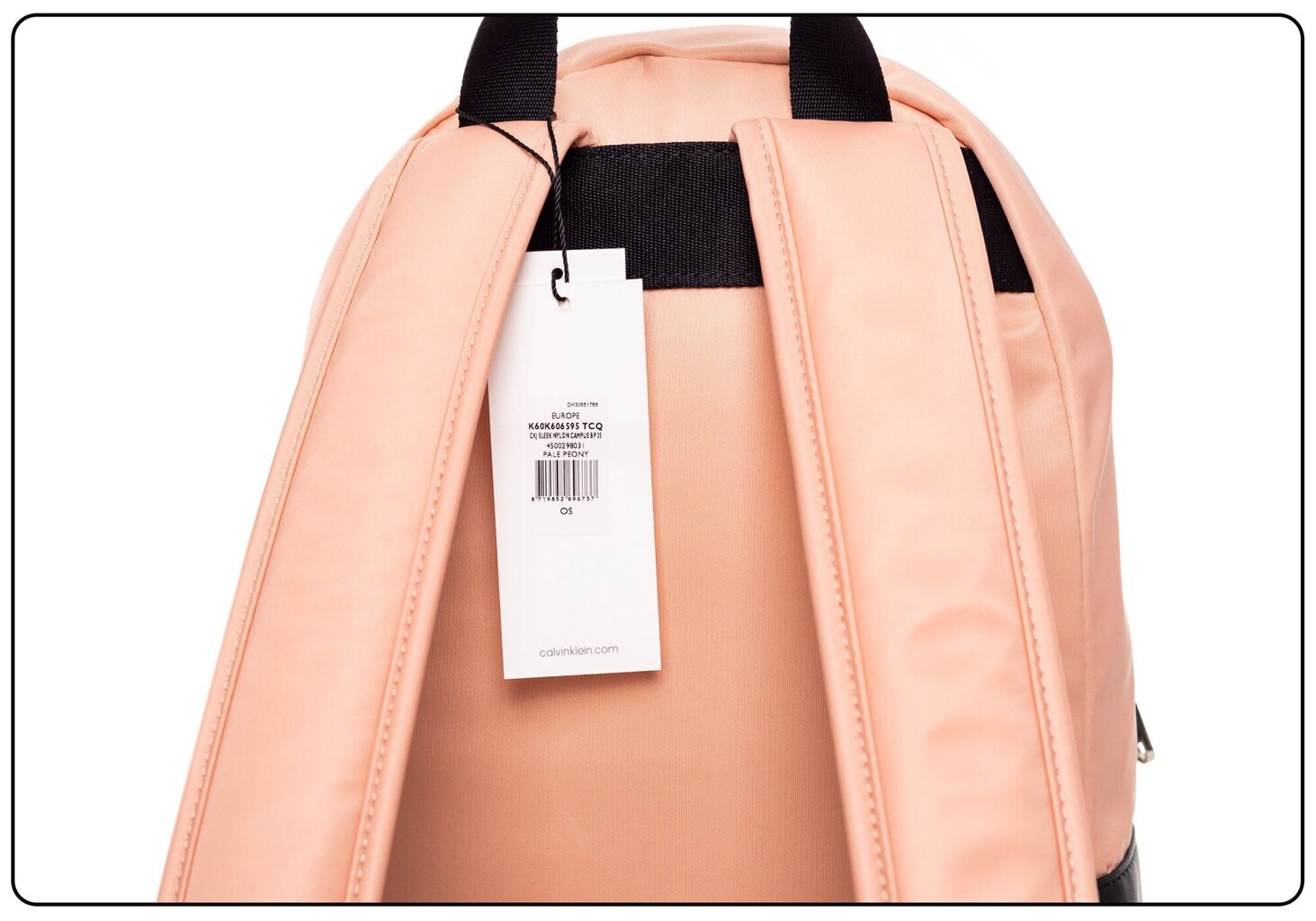 Naiste seljakott Calvin Klein CKJ SLEEK NYLON CAMPUS BP 35 PINK K60K606595 TCQ 36383 hind ja info | Naiste käekotid | kaup24.ee