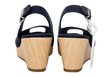 Naiste sandaalid Tommy Hilfiger ICONIC ELBA SLING BACK WEDGE NAVY FW0FW04788 DW5 15289 цена и информация | Naiste sandaalid | kaup24.ee