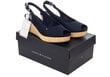 Naiste sandaalid Tommy Hilfiger ICONIC ELBA SLING BACK WEDGE NAVY FW0FW04788 DW5 15289 цена и информация | Naiste sandaalid | kaup24.ee