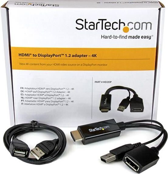 StarTech HD2DP hind ja info | Kaablid ja juhtmed | kaup24.ee