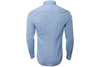 Мужская рубашка TOMMY HILFIGER CORE STRETCH SLIM POPLIN SHIRT, голубая 0867894704 474 цена и информация | Мужские рубашки | kaup24.ee