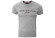 Meeste T-särk TOMMY HILFIGER CORE TOMMY LOGO TEE, hall MW0MW11465 501 цена и информация | Meeste T-särgid | kaup24.ee