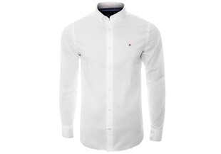 Мужская рубашка TOMMY HILFIGER CORE STRETCH SLIM POPLIN SHIRT, белая 867894704 100 цена и информация | Мужские рубашки | kaup24.ee