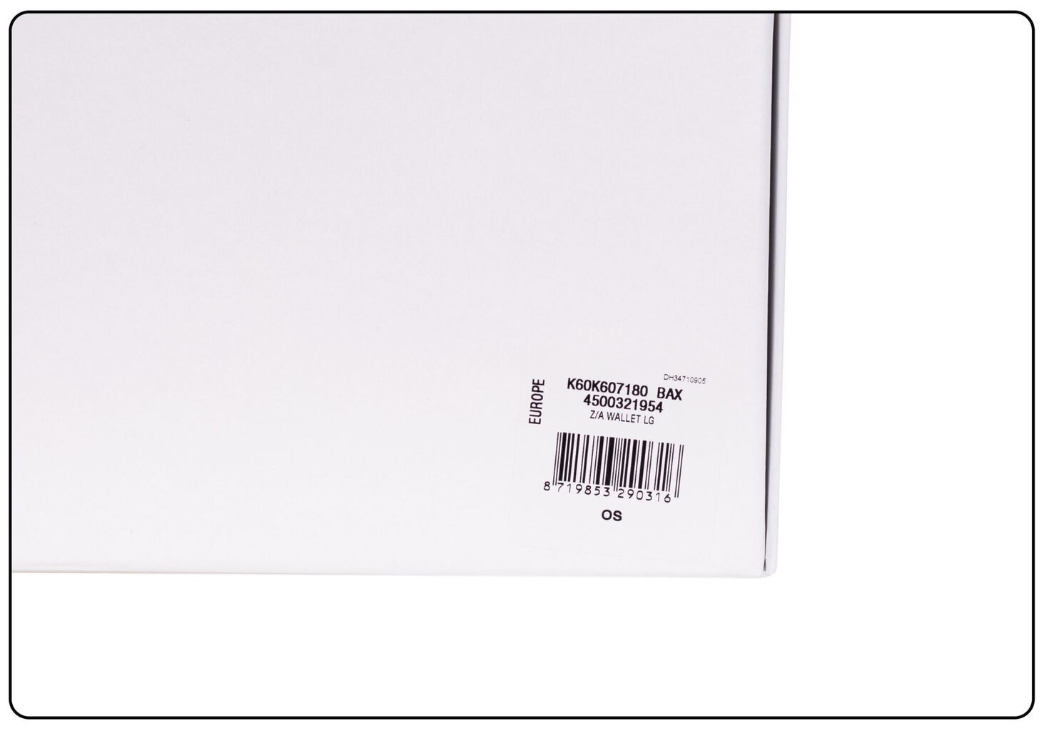 Naiste rahakott Calvin Klein Z/A WALLET LG BLACK K60K607180 BAX 36753 hind ja info | Naiste rahakotid | kaup24.ee