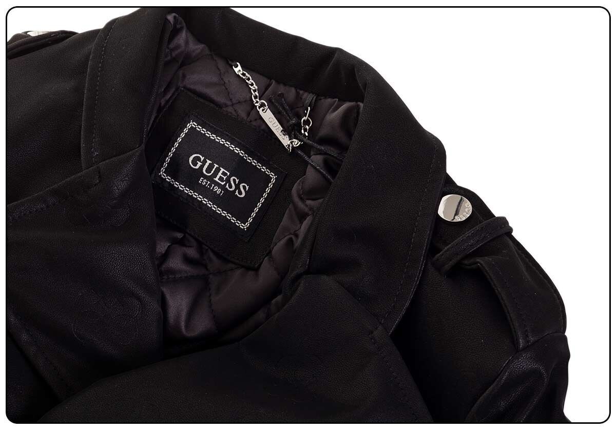 Naiste jope GUESS FRANCES JACKET, must W0YL24WD1P0 JBLK hind ja info | Naiste joped ja parkad | kaup24.ee