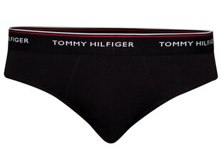 Meeste aluspüksid TOMMY HILFIGER, 3 paari, must/hall/valge 1U87903766 004 цена и информация | Мужские трусы | kaup24.ee