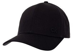 Мужская кепка Calvin Klein CK BASEBALL CAP BLACK K60K604360 001 35737 цена и информация | Мужские шарфы, шапки, перчатки | kaup24.ee