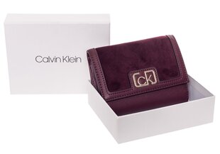 Женский кошелек Calvin Klein TRIFOLD MD V, бордовый K60K607431 GDU 36743 цена и информация | Calvin Klein Женские аксессуары | kaup24.ee