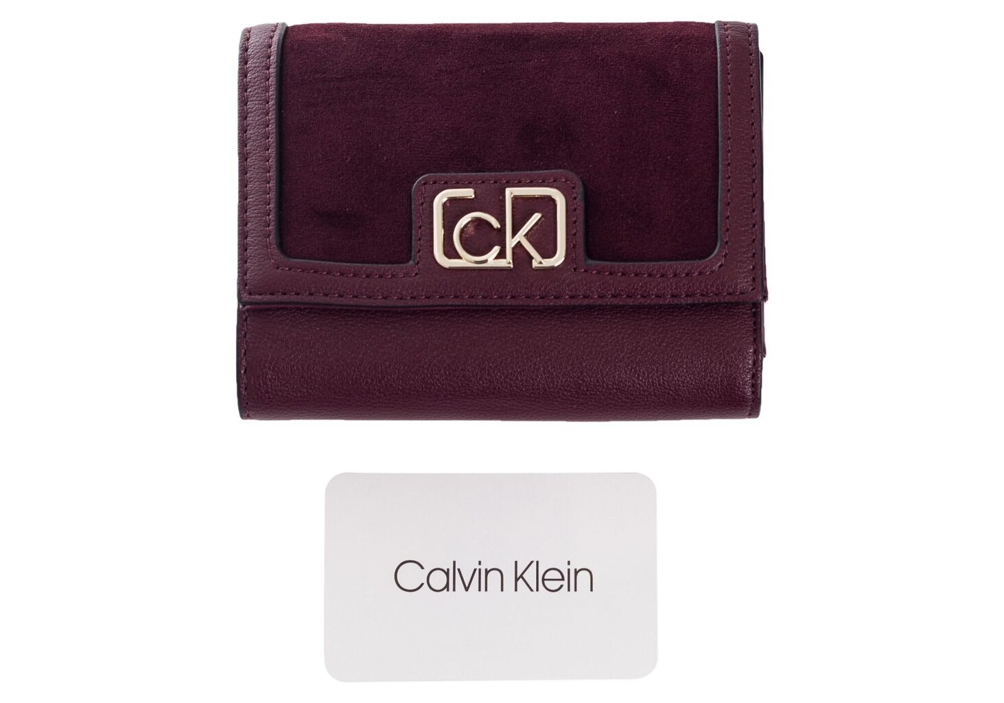 Naiste rahakott Calvin Klein TRIFOLD MD V, bordoo K60K607431 GDU 36743 цена и информация | Naiste rahakotid | kaup24.ee