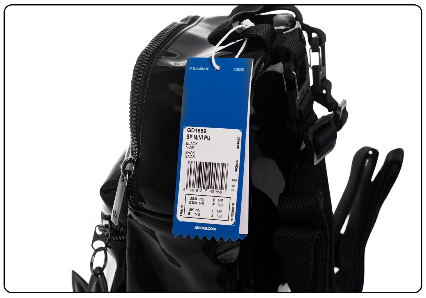 Женский рюкзак ADIDAS BP MINI PU BLACK GD1659 35387, UNI цена | kaup24.ee