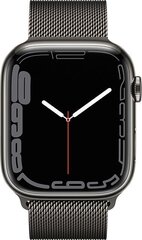 Apple Watch Series 7 45mm GPS + Cellular, Green (kasutatud, seisukord A) цена и информация | Смарт-часы (smartwatch) | kaup24.ee