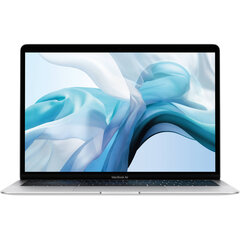 MacBook Air 2019 Retina 13" - Core i5 1.6GHz / 8GB / 256GB SSD / INT / Silver (kasutatud, seisukord A) hind ja info | Sülearvutid | kaup24.ee