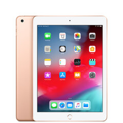 iPad 6 9.7" 128GB WiFi, Gold (kasutatud, seisukord A) цена и информация | Планшеты | kaup24.ee