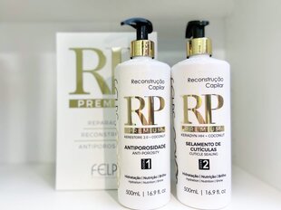 Восстановление для волос Felps Premium Reconstruction RP 2×500 мл цена и информация | Маски, масла, сыворотки | kaup24.ee