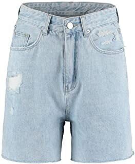 Naiste lühikesed teksapüksid Hailys Lisa SH*01, helesinine 4063942835907 hind ja info | Naiste lühikesed püksid | kaup24.ee