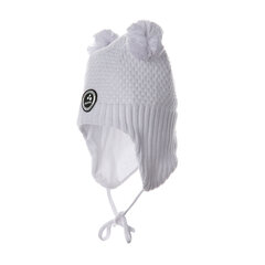Huppa laste kevad-sügis müts MILA, valge цена и информация | Шапки, перчатки, шарфы для мальчиков | kaup24.ee