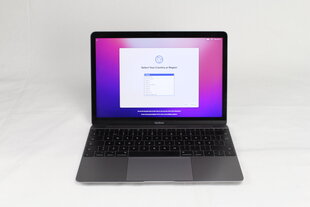 MacBook 2017 Retina 12" - Core m3 1.2GHz / 8GB / 256GB SSD / SWE / Space Gray (kasutatud, seisukord A) hind ja info | Sülearvutid | kaup24.ee