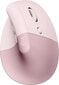 Juhtmevaba hiir Logitech LOGI LIFT , rose/dark rose hind ja info | Hiired | kaup24.ee