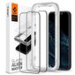 Kaitseklaas Spigen ALM Glass FC, sobib iPhone 13 mini hind ja info | Ekraani kaitsekiled | kaup24.ee