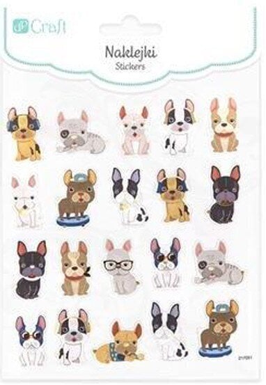 Kleebised Koerad, 20 tk. hind ja info | Aplikatsioonid, dekoratsioonid, kleebised | kaup24.ee