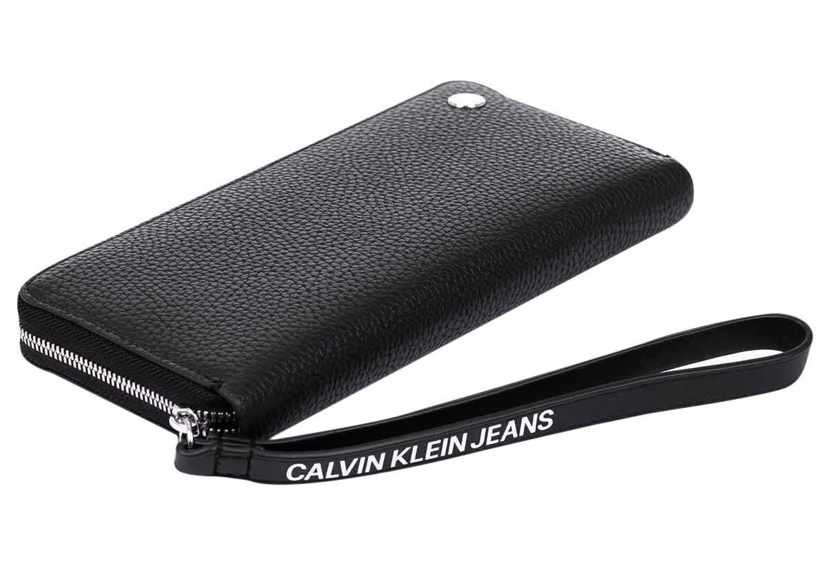 Naiste rahakott Calvin Klein CKJ BANNER SML ZIPAROUND BLACK K60K606168 BDS 36289 цена и информация | Naiste rahakotid | kaup24.ee