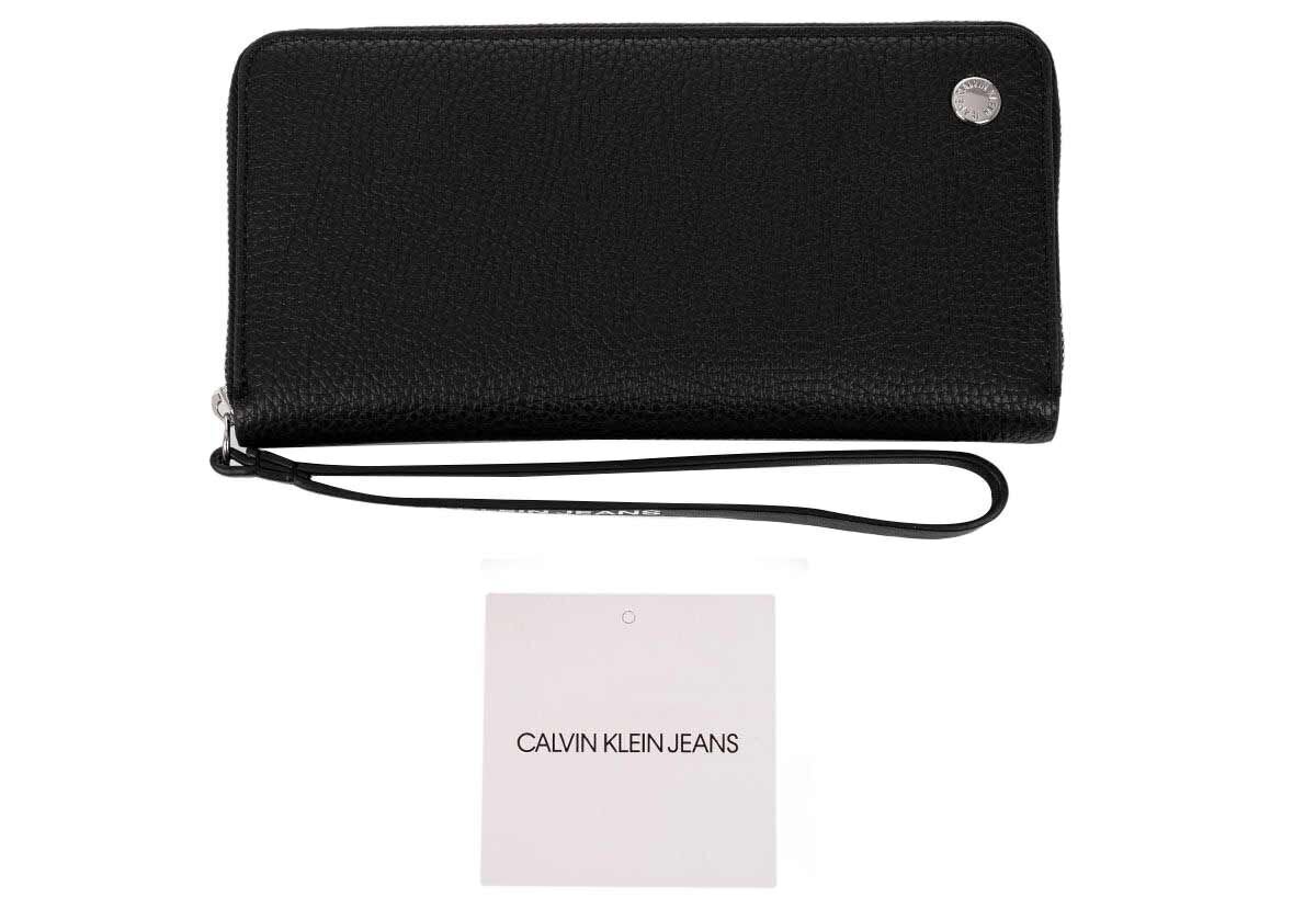 Naiste rahakott Calvin Klein CKJ BANNER SML ZIPAROUND BLACK K60K606168 BDS 36289 цена и информация | Naiste rahakotid | kaup24.ee